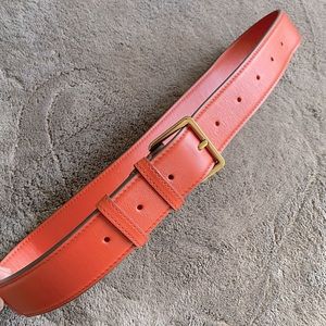 [TORY BURCH] Women’s Coral Leather Belt - NWOT